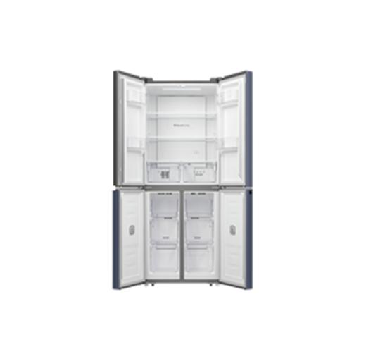 容声 冰箱 BCD-427WRK1FPC 427升 变频 风冷 一级能效  十字四门 玻璃面板 槿绣瑜 商品图1