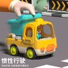 谷雨工程车儿童益智玩具宝宝六一儿童节礼物男孩消防车惯性回力车 商品缩略图2