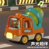 谷雨工程车儿童益智玩具宝宝六一儿童节礼物男孩消防车惯性回力车 商品缩略图1