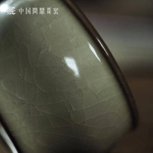问鼎哥窑致巧款精工一禅杯 商品图2