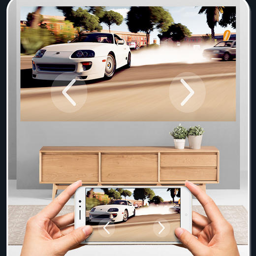 【圣伦西尼】智能投影仪便携式小型迷你手机投屏投影仪 商品图9