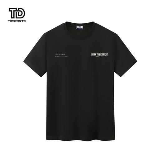 tdsports唐代运动国潮潮牌字母印花2024年夏季新款上衣T恤短袖 商品图2