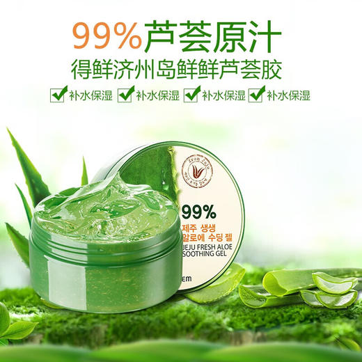 得鲜（the saem） 韩国得鲜芦荟胶300ml 护肤补水保湿 商品图1