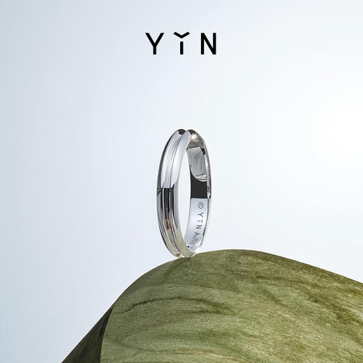 「屹」山棱戒指 - 二重 商品图1