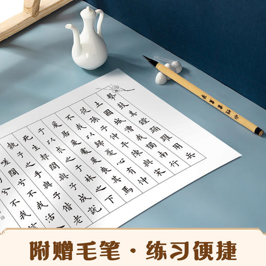 墨点字帖 静心手抄小楷描红诗经  成人毛笔字书法纸初学者小楷入门软笔描红字帖(李亲惠) 商品图3