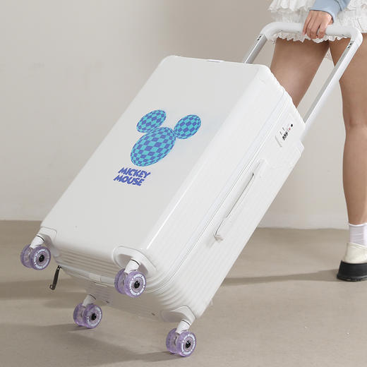 甄选 | 麦斯卡x迪士尼行李箱女新款大容量登机旅行24寸28拉杆箱 商品图3