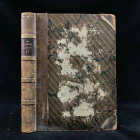 约19世纪后期 大英帝国风光图集（卷4） 百余幅精美版画插图 真皮精装16开