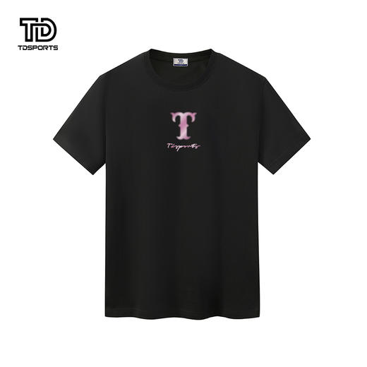 tdsports唐代运动国潮风潮牌字母印花2024年夏季新款上衣T恤短袖 商品图2