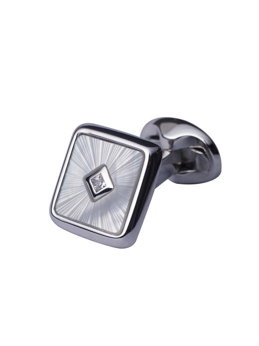 LUCINE 恒星时 男士商务法式衬衫玛瑙袖口袖扣袖钉男友父亲节礼物 商品图4