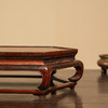 二十世纪 红木彭牙鼓腿带拖泥六角器座 商品缩略图3