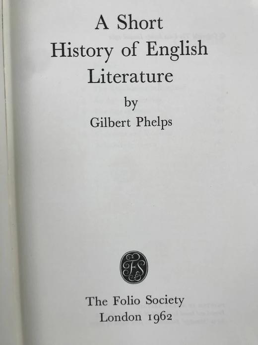 英国文学简史 39幅插图 精装18开带书匣 商品图2