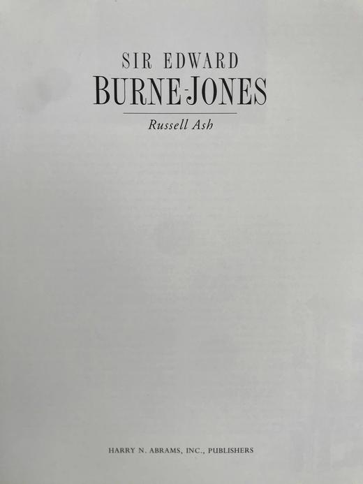 爱德华·伯恩·琼斯画集 70幅插图（56幅彩色） 精装8开 商品图3