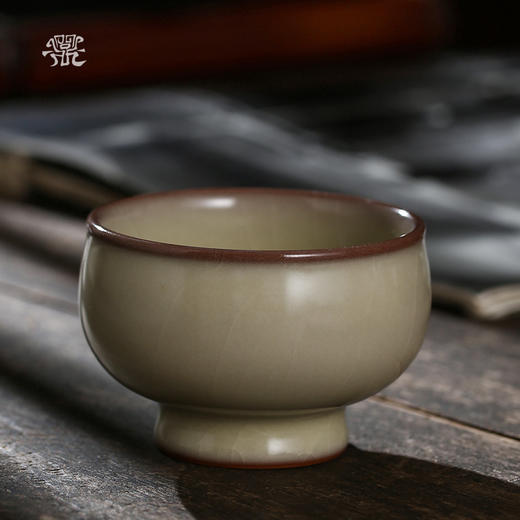 问鼎哥窑致巧款精工流春杯 商品图0