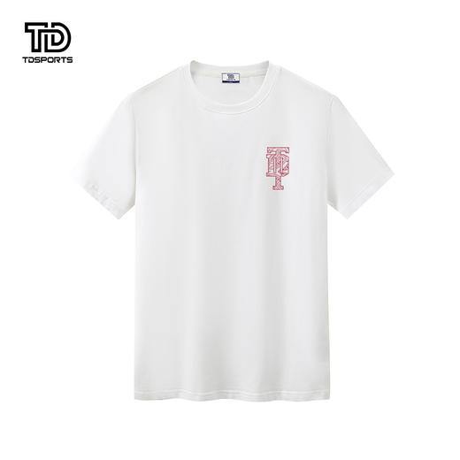 tdsports唐代运动国潮风潮牌图案印花2024年夏季新款宽松上衣T恤短袖 商品图3