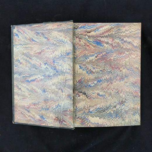 1844年 司各特小说集（卷2） 配精美版画插图 真皮精装16开 商品图2