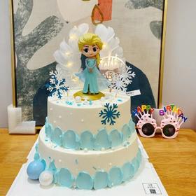 【公主系列蛋糕双层012款】