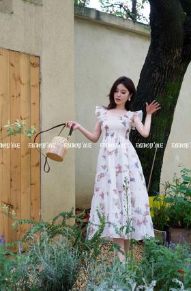 【门店同款】ENJOY夏季浪漫-小飞袖打揽连衣裙 157501401