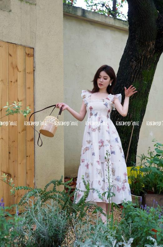 【门店同款】ENJOY夏季浪漫-小飞袖打揽连衣裙 157501401 商品图0