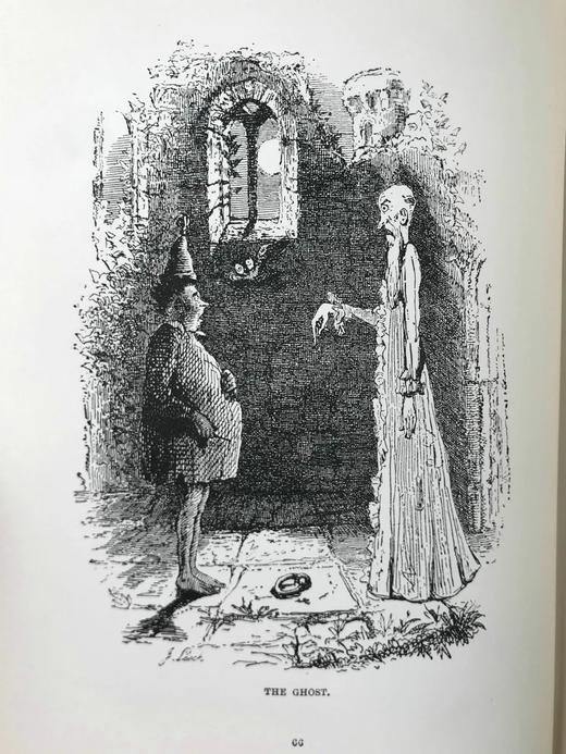 约19世纪后期 英格斯比传奇故事集 克鲁克香克、里奇等名家18幅插图 漆布精装32开 商品图8