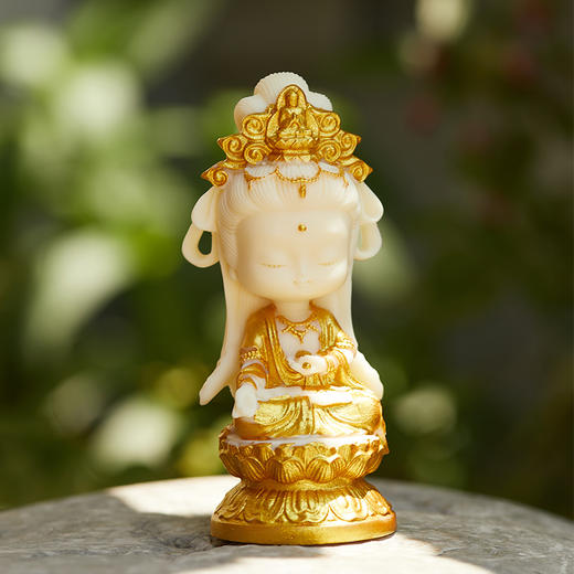 牛首山文创象牙果镀金迷你摆件国风高级精美礼盒南京纪念品伴手礼 商品图1