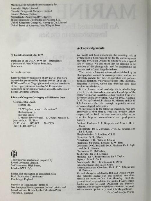 海洋无脊椎动物图解百科全书 约千幅插图 精装大16开 商品图3