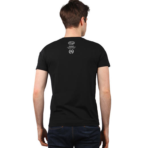 自由基地简约越野文化设计印花图案夏季短袖T恤衫户外休闲青年服 NMT-2127 商品图1