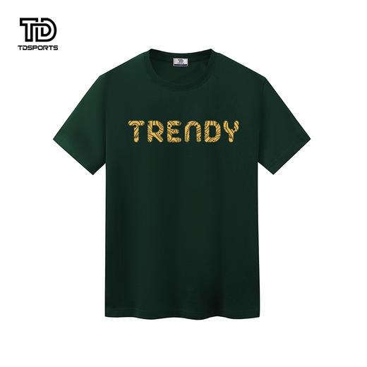 tdsports唐代运动国潮风潮牌图案印花2024年夏季新款上衣T恤短袖 商品图2