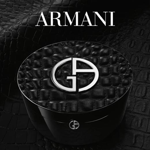 【配礼袋】ARMANI/阿玛尼鳄纹奢黑皮革气垫15g +阿玛尼红管405#显白烂番茄6.5ml【香港直邮】 商品图2