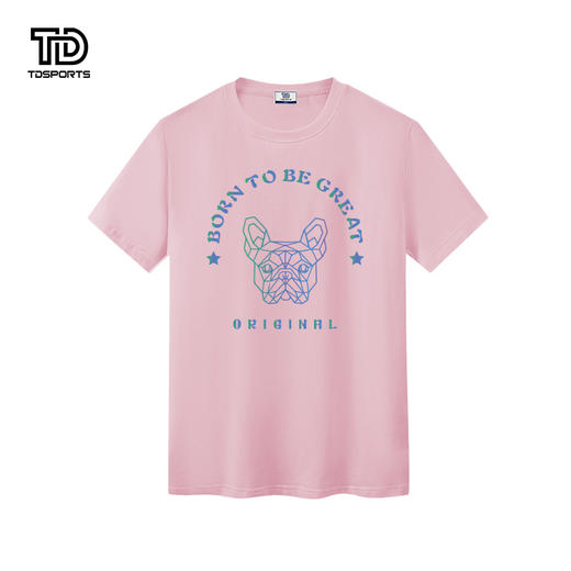 tdsports唐代运动国潮风潮牌卡通印花2024年夏季新款上衣T恤短袖 商品图1