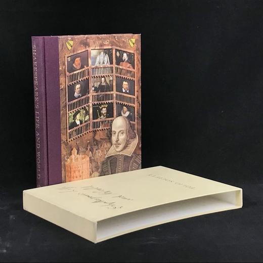 莎士比亚的生平与世界 约200幅插图 精装16开带书匣 商品图0