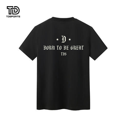 tdsports唐代运动国潮潮牌字母印花2024年夏季新款上衣T恤短袖 商品图1