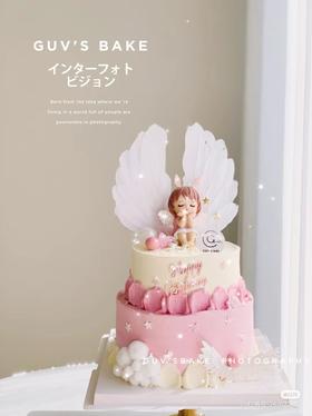 【公主系列蛋糕双层015款】