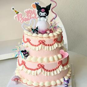 【公主系列蛋糕双层004款】