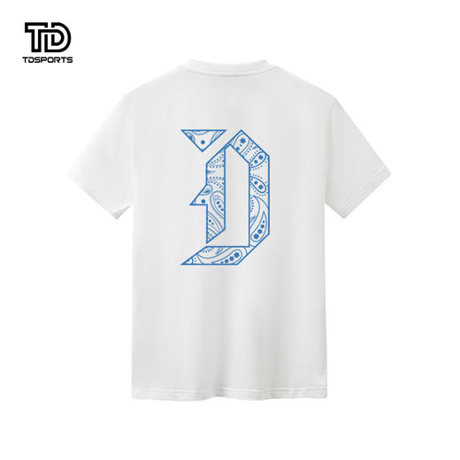 tdsports唐代运动国潮风潮牌字母印花2024年夏季新款上衣T恤短袖 商品图3