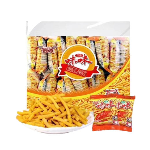【20包】爱尚咪咪虾条怀旧膨化零食小吃（约200g） 商品图0