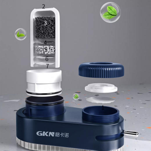 【推荐】格卡诺7级过滤柔性增压水龙头净水器 商品图2