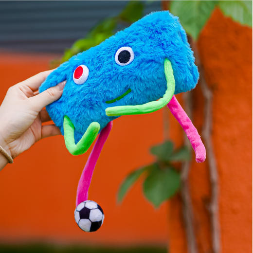 咔哒心系列毛绒笔袋 商品图0