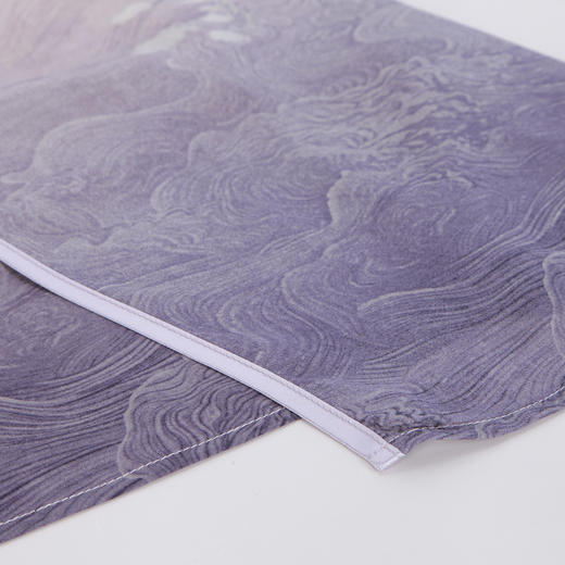 PF8C2斯尔丽24新款新中式国风水墨晕染定位花宽松版显瘦清爽飘逸连衣裙 商品图5