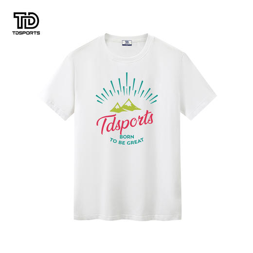 tdsports唐代运动国潮风潮牌卡通印花2024年夏季新款上衣T恤短袖 商品图2