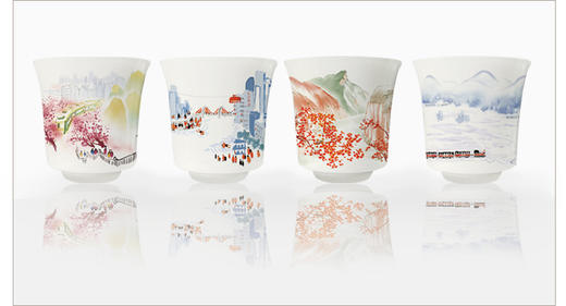 山城四季品茗杯 商品图4