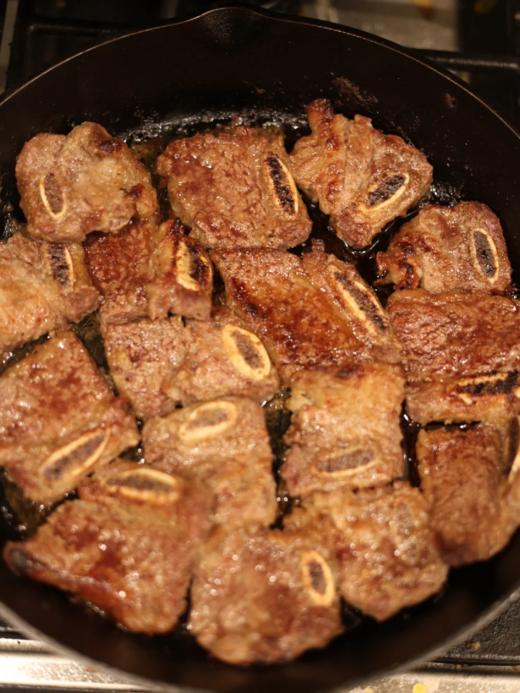 谷饲牛仔骨带骨牛小排带骨肉肉喷喷香300g*3，送黑椒汁一包 商品图1