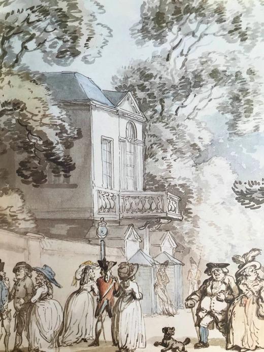 托马斯·罗兰森水彩画与草稿图集 209幅插图（16幅彩色） 精装16开 商品图5