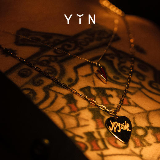 「易」摩登锁链项链 商品图4