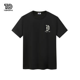 tdsports唐代运动国潮潮牌字母印花2024年夏季新款上衣T恤短袖