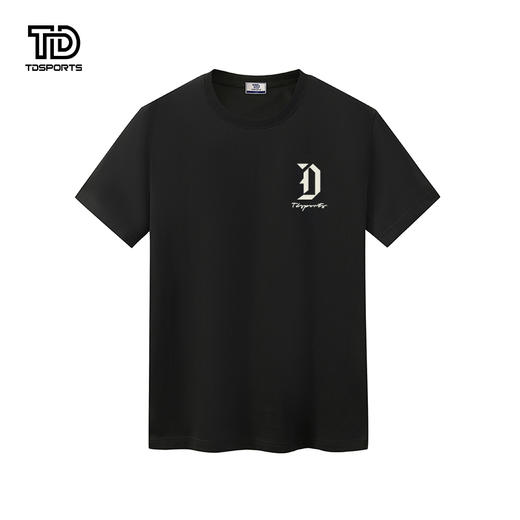 tdsports唐代运动国潮潮牌字母印花2024年夏季新款上衣T恤短袖 商品图0