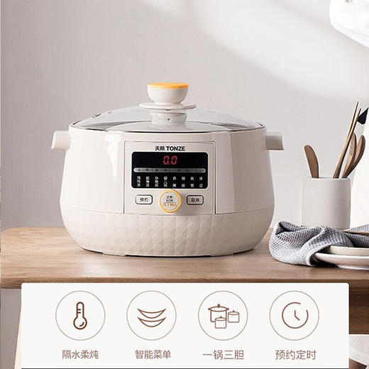 DGD18-18BG微电脑隔水电炖锅 商品图5