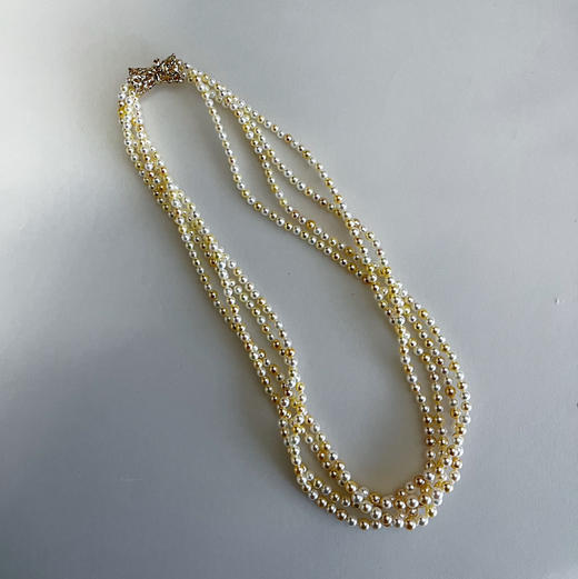 ONLY系列 窗边的小豆豆 14K镶AKOYA珍珠 项链 商品图0