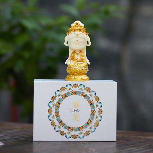 牛首山文创象牙果镀金迷你摆件国风高级精美礼盒南京纪念品伴手礼 商品图4