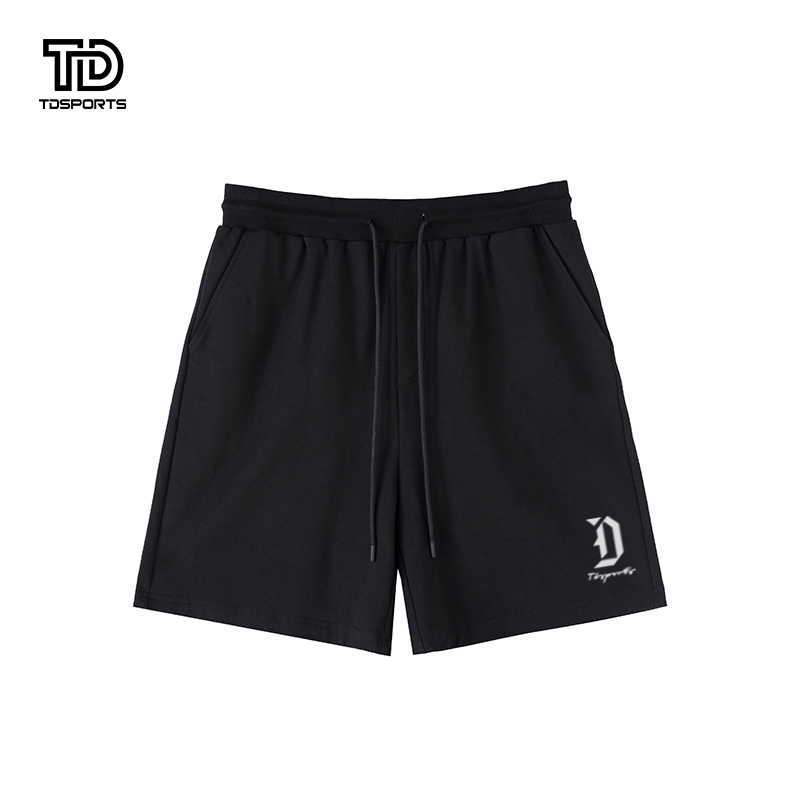 tdsports唐代运动潮牌字母印花夏季新款宽松针织短裤