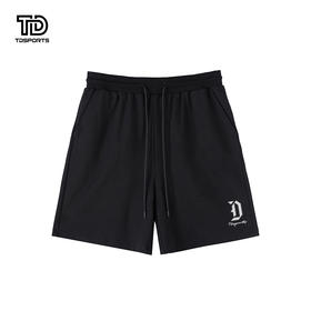 tdsports唐代运动潮牌字母印花夏季新款宽松针织短裤